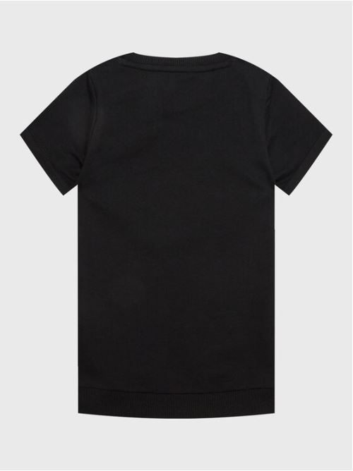 ROLLED UP SLEEVES TERRY DRESS GUESS | K3RK01KB4O0/JBLK