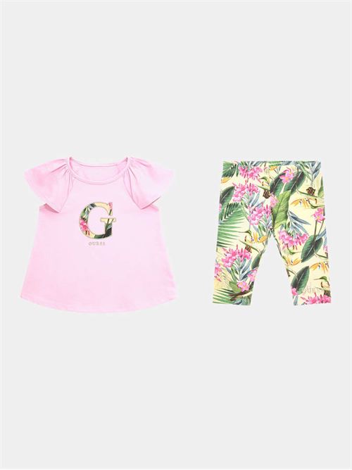 SET SS T-SHIRT+LEGGINGS GUESS | K4GG02K6YW3/G6H8