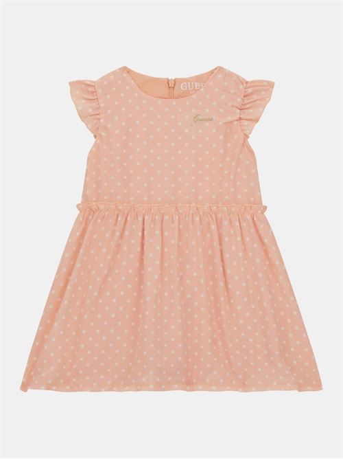CHIFFON SS DRESS GUESS | K4GK04WG5U0/P64U