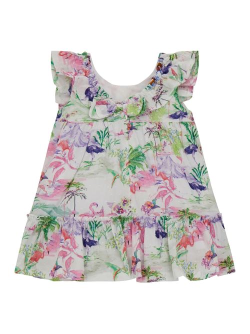 PLUMETIS SS DRESS GUESS | K4GK30WF7D0/PN40