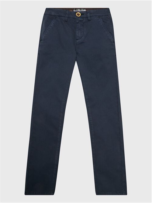 SATEEN CHINO PANTS_MINIME GUESS | L1BB03WDD52/G7V2