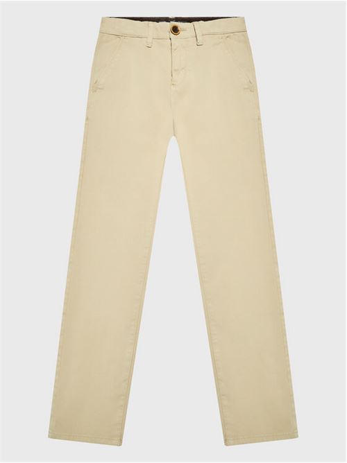 SATEEN CHINO PANTS_MINIME GUESS | L1BB03WDD52/G8DK