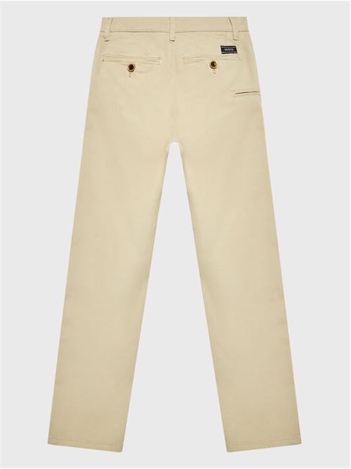 SATEEN CHINO PANTS_MINIME GUESS | L1BB03WDD52/G8DK