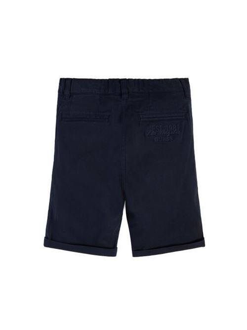 STR. SATEEN GMT DYE SHORT_CERE GUESS | L3RD00WEHD0/G7V2
