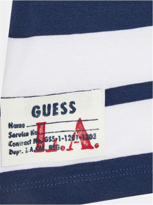 YARN DYED SS T-SHIRT GUESS | L4GI23K9N34/S73X