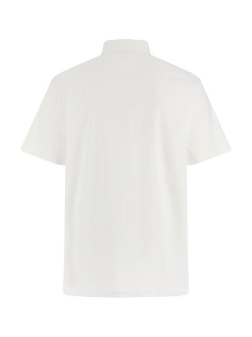 SS COLLIN FLUID TEXTURED SHIRT GUESS | M4GH77WG6Y0/G011