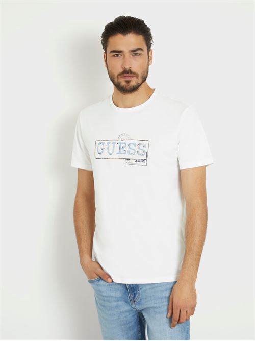 SS CN GUESS BOX LOGO TEE GUESS | M4GI26J1314/G011