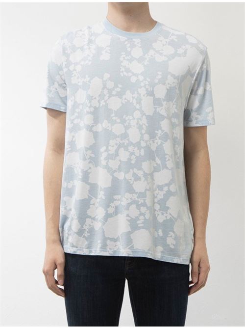 SS FLORAL BURNOUT CREW GUESS | M4GP21K37Z0/FB3H