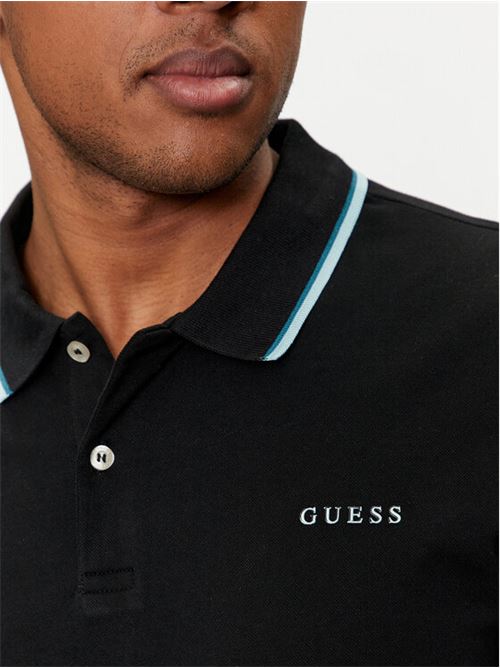 LYLE SS POLO GUESS | M4GP60K7O64/JBLK
