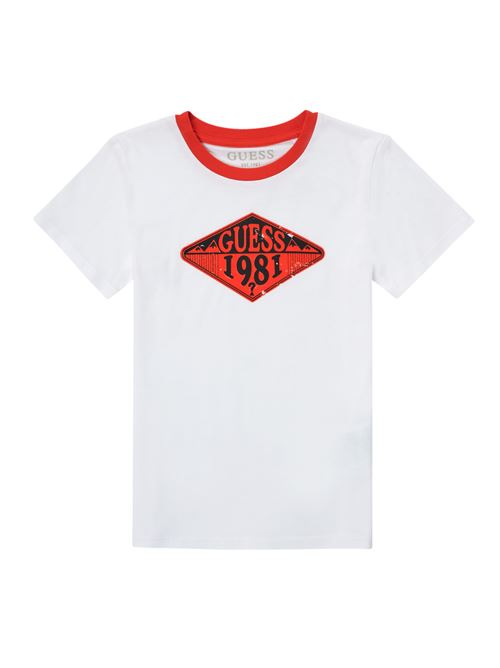 SS T-SHIRT GUESS | N1GI10K8HM0/TWHT