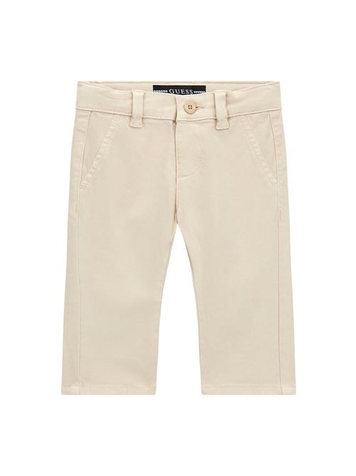 SATEEN CHINO PANTS_MINIME GUESS | N3BB00WFPMA/G1CV