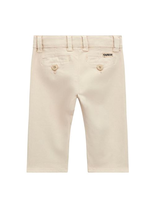 SATEEN CHINO PANTS_MINIME GUESS | N3BB00WFPMA/G1CV
