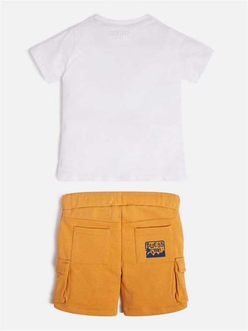 SET SS T-SHIRT + ACTIVE SHORTS GUESS | N3GG02K8HM3/G011