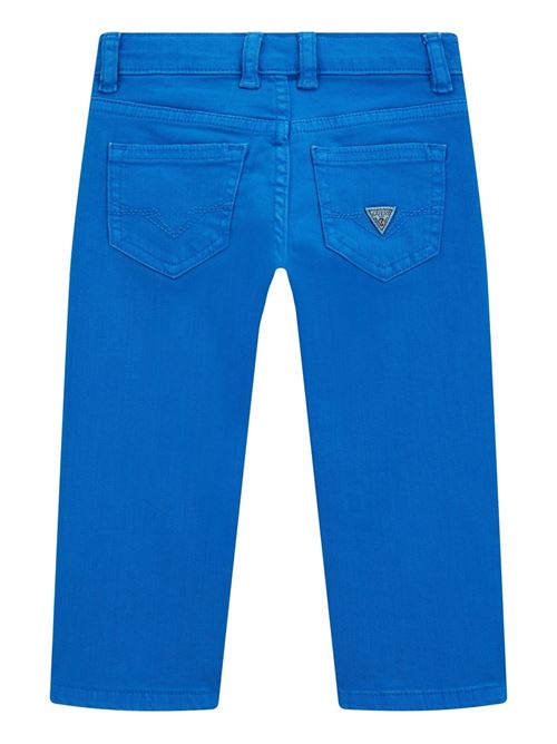 GMD STR BULL DENIM SLIM PANTS GUESS | N4RB03WE620/G7ED
