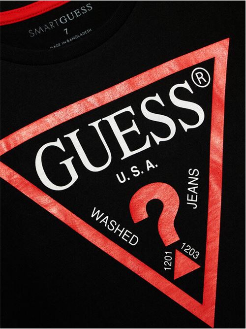 SS T-SHIRT_CORE GUESS | N73I55K8HM0/JBLK