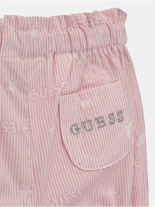 SET SS T-SHIRT+POPLIN SHORTS GUESS | S4GG01K6YW0/G011