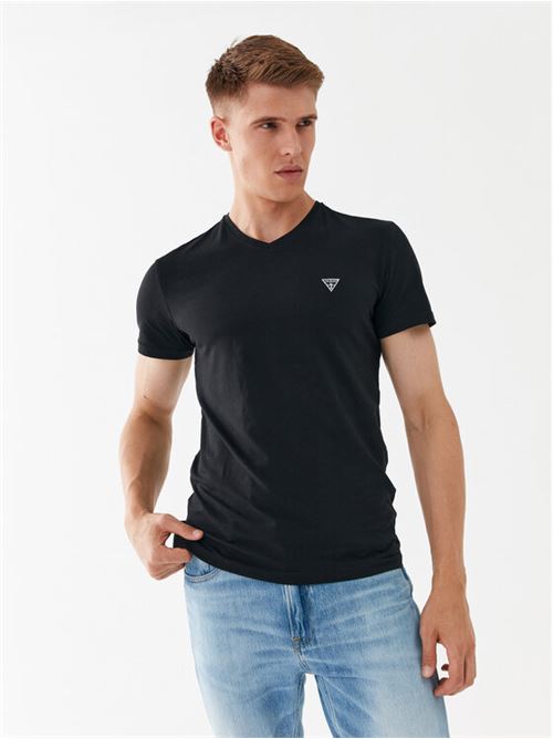 CALEB HERO CREW NECK S/S GUESS | U97M00K6YW1/A996