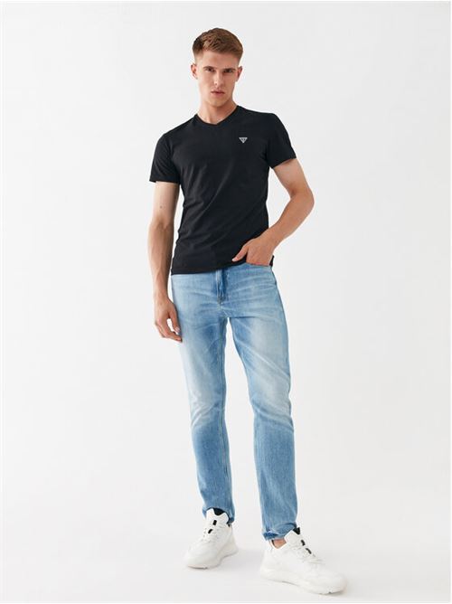 CALEB HERO CREW NECK S/S GUESS | U97M00K6YW1/A996