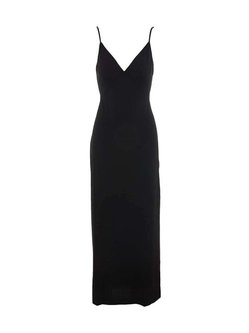 MICRO STRAPS RAMSHA LONG DRESS GUESS | W3GK65KBPZ0/JBLK