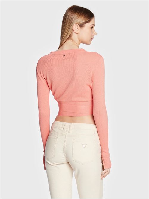 LS INES TIE WAIST WRAP POLO GUESS | W3GR18Z36L0/G5K4