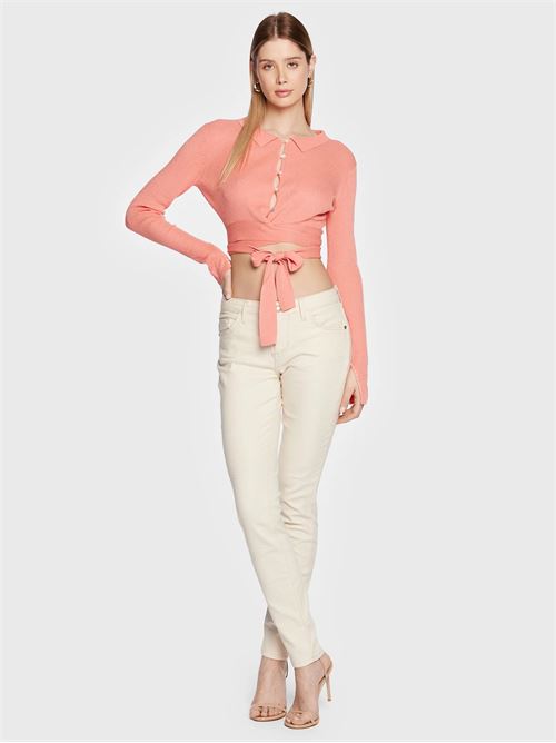 LS INES TIE WAIST WRAP POLO GUESS | W3GR18Z36L0/G5K4