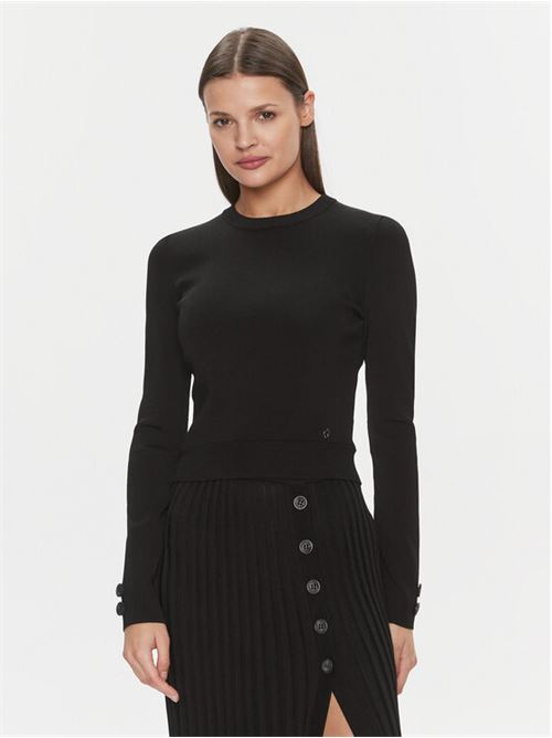 SOPHIE RN LS TOP SWTR GUESS | W4RR52Z3D60/JBLK
