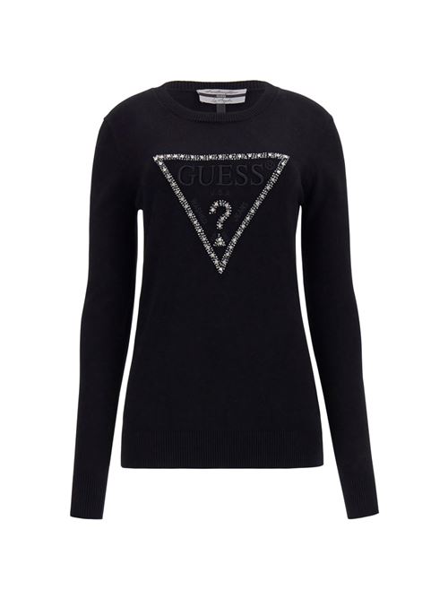 ROSALIE TRIANGLE LOGO RN SWTR GUESS | W4RR53Z2NQ2/JBLK