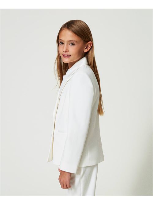 BLAZER DOPPIOPETTO IN CREPE TWINSET | 241GJ2183/11271